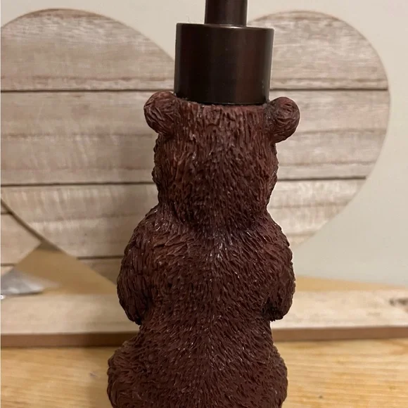 Bear Shaped Soap Dispenser - Brown - Picture 3 of 8